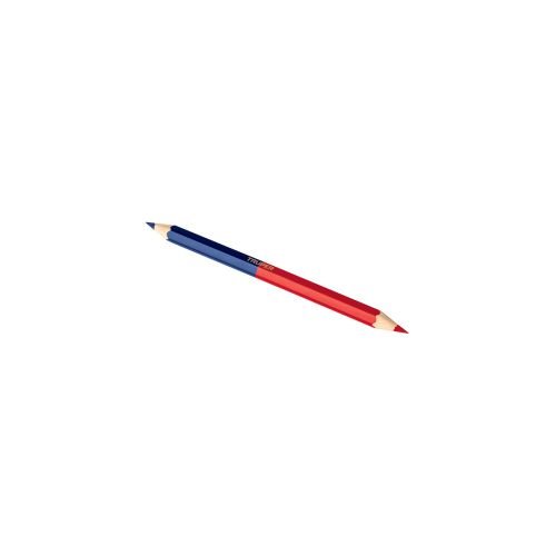 Blíster con 2 lápices 18cm bicolor para carpintero