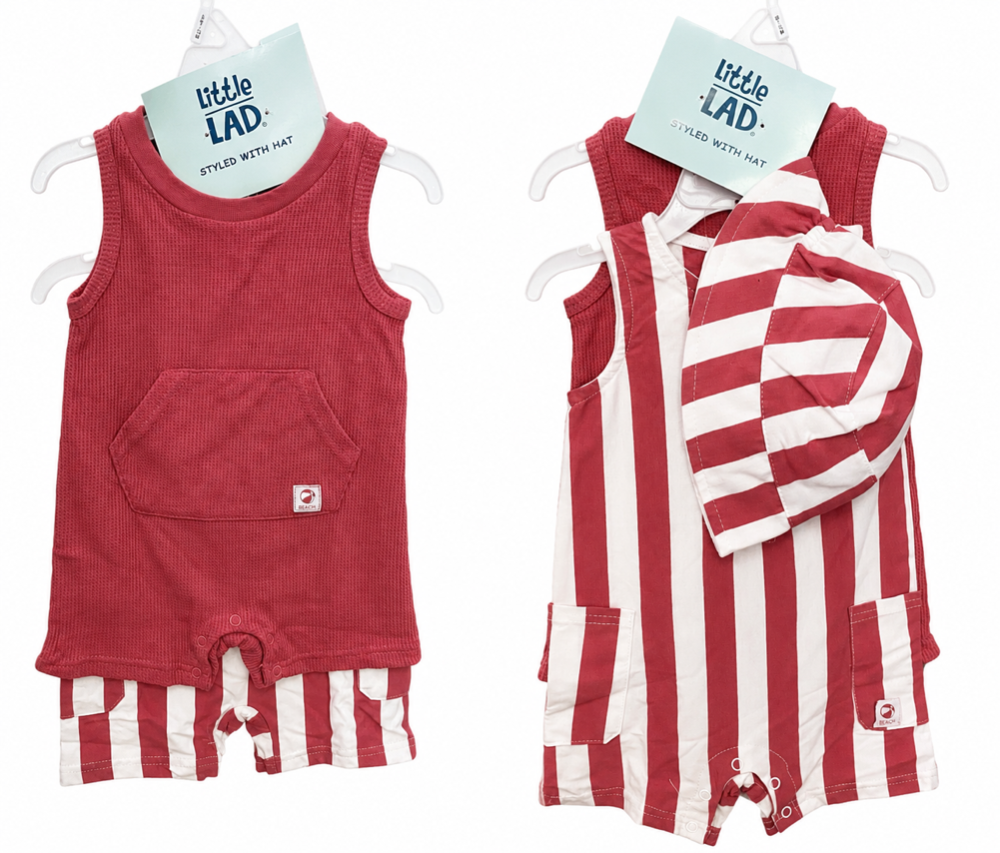 Set de 2 mameluco rojos