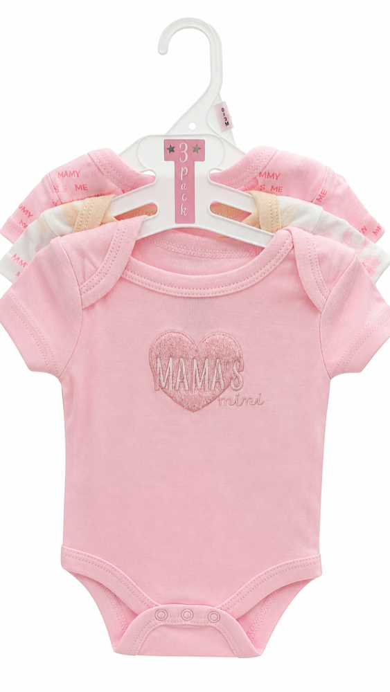 Set 3 bodas mamas mini 0-3 meses
