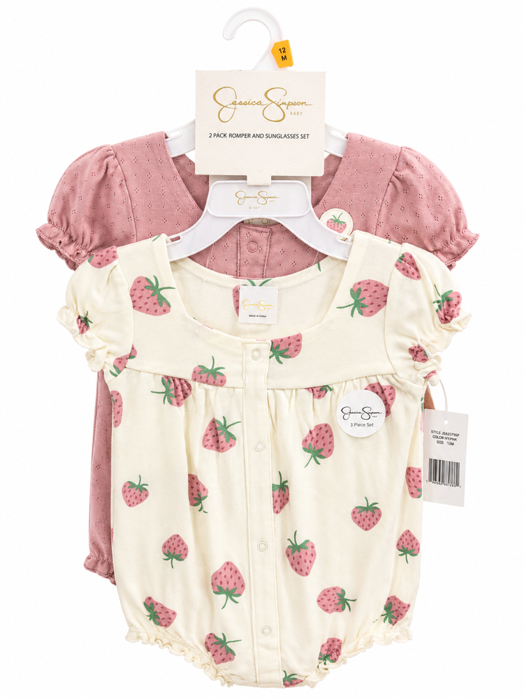Set mamelucos coquetos Jessica 12 meses