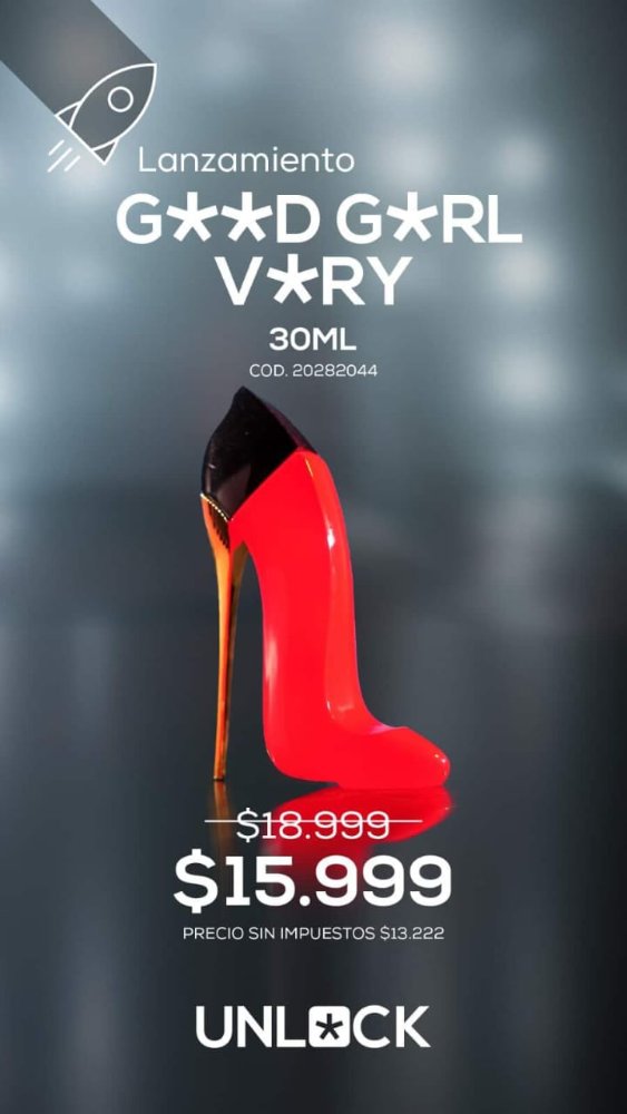 Good Girl Vary Fragancias Unlock