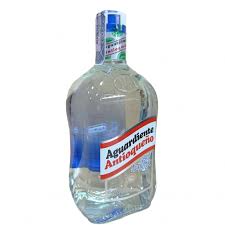 Botella de Aguardiente Antioqueño Azul
