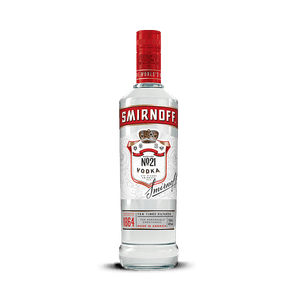 Botella de Smirnof Red