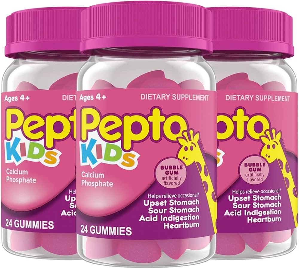 PEPTO KIDS FRASCO X 24 GOMITAS
