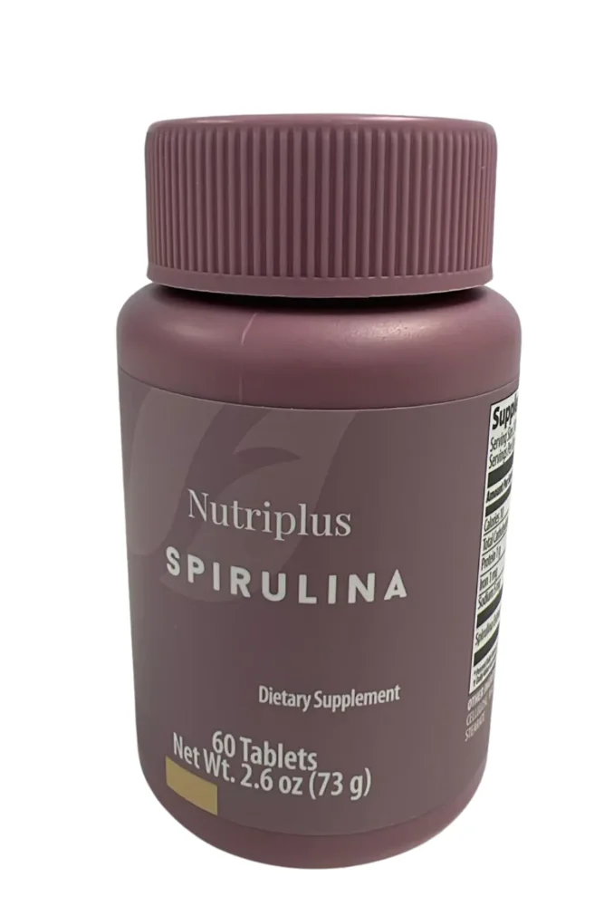 ESPIRULINA FRASCO X 60 TABLETAS NUTRIPLUS