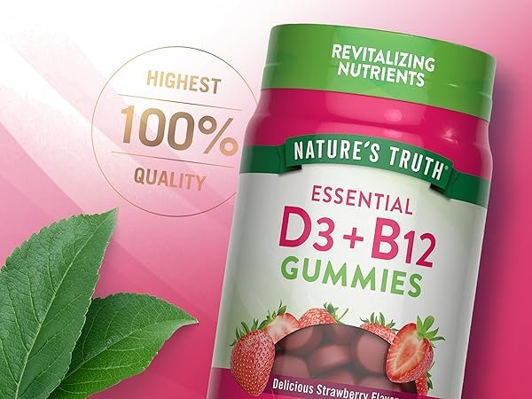 D3 + B12 FRASCO X 90 GOMITAS NATURES TRUTH