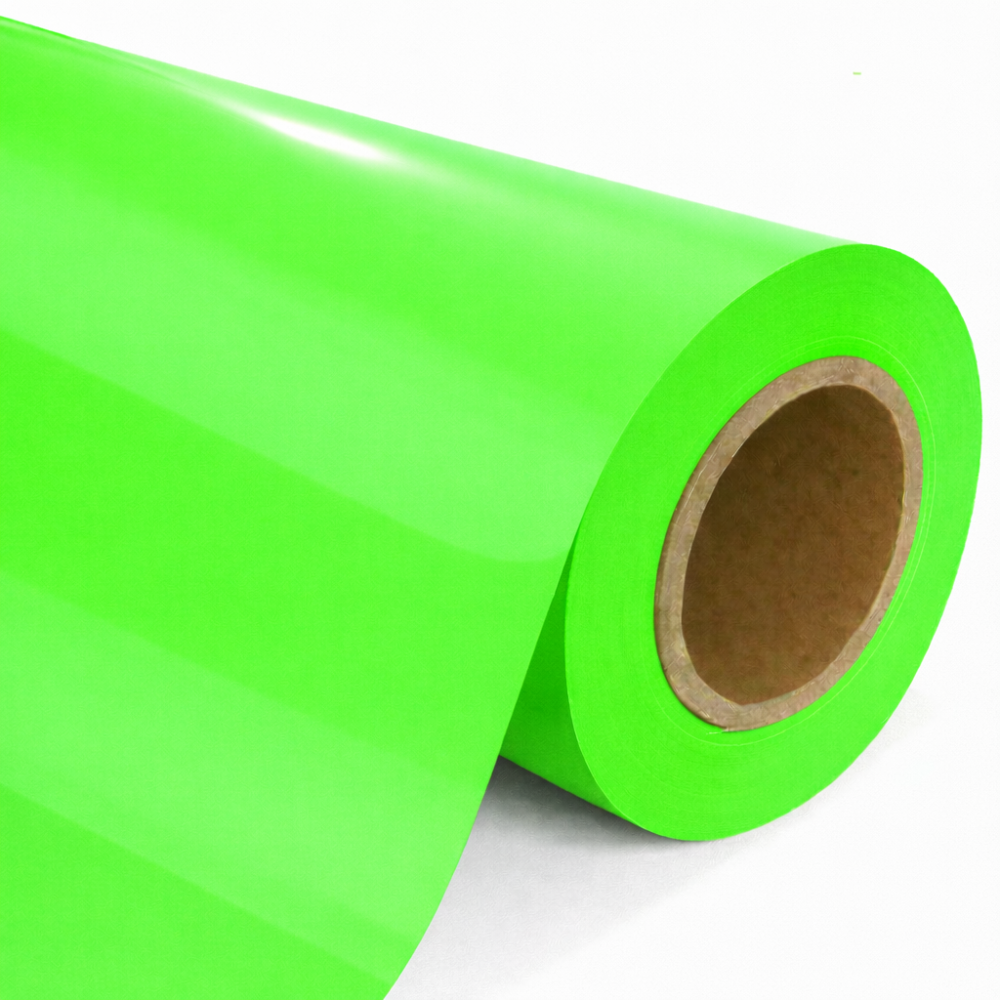 Vinil Textil Verde Fluo Básico