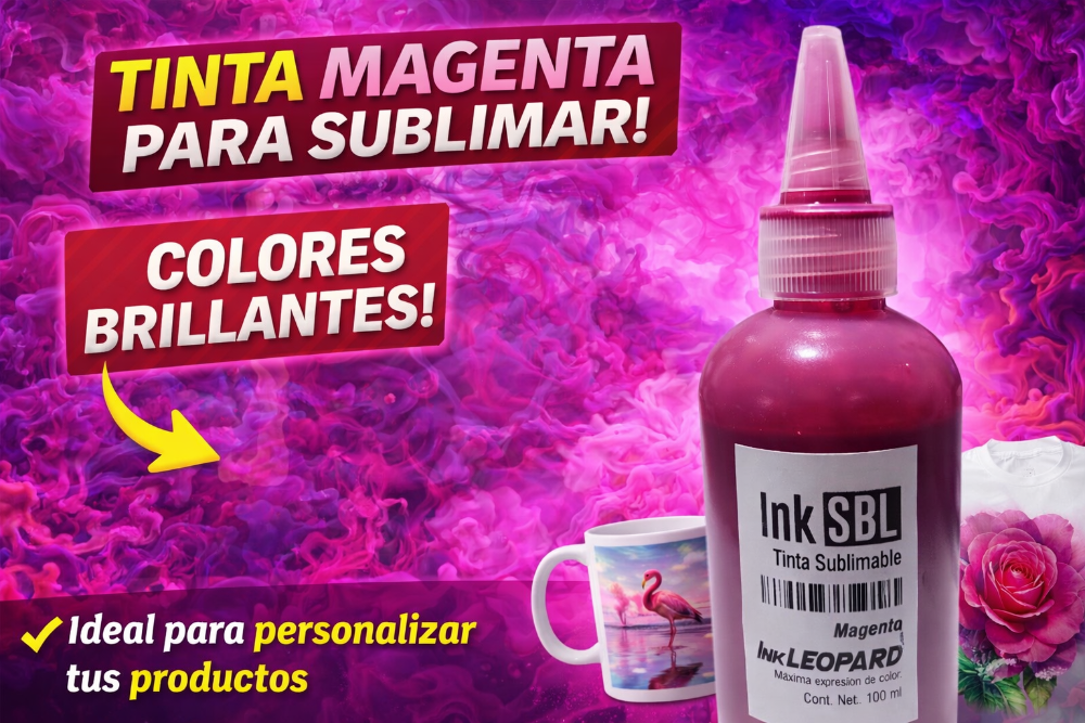 Tinta Sublimable Magenta