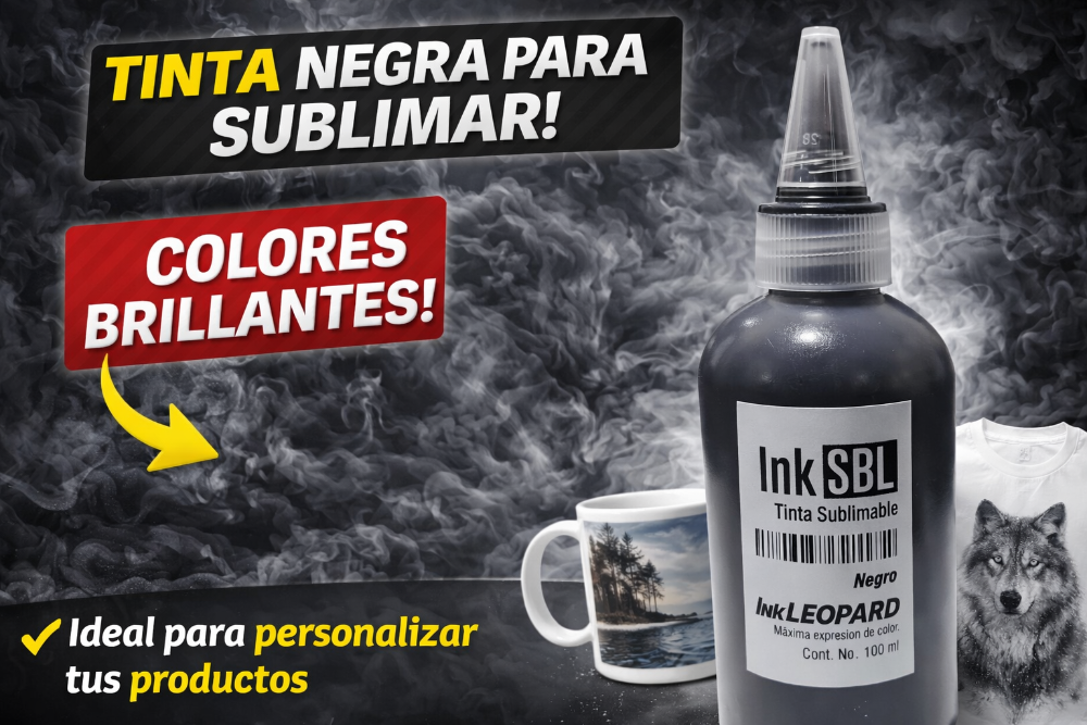 Tinta Sublimable Negra