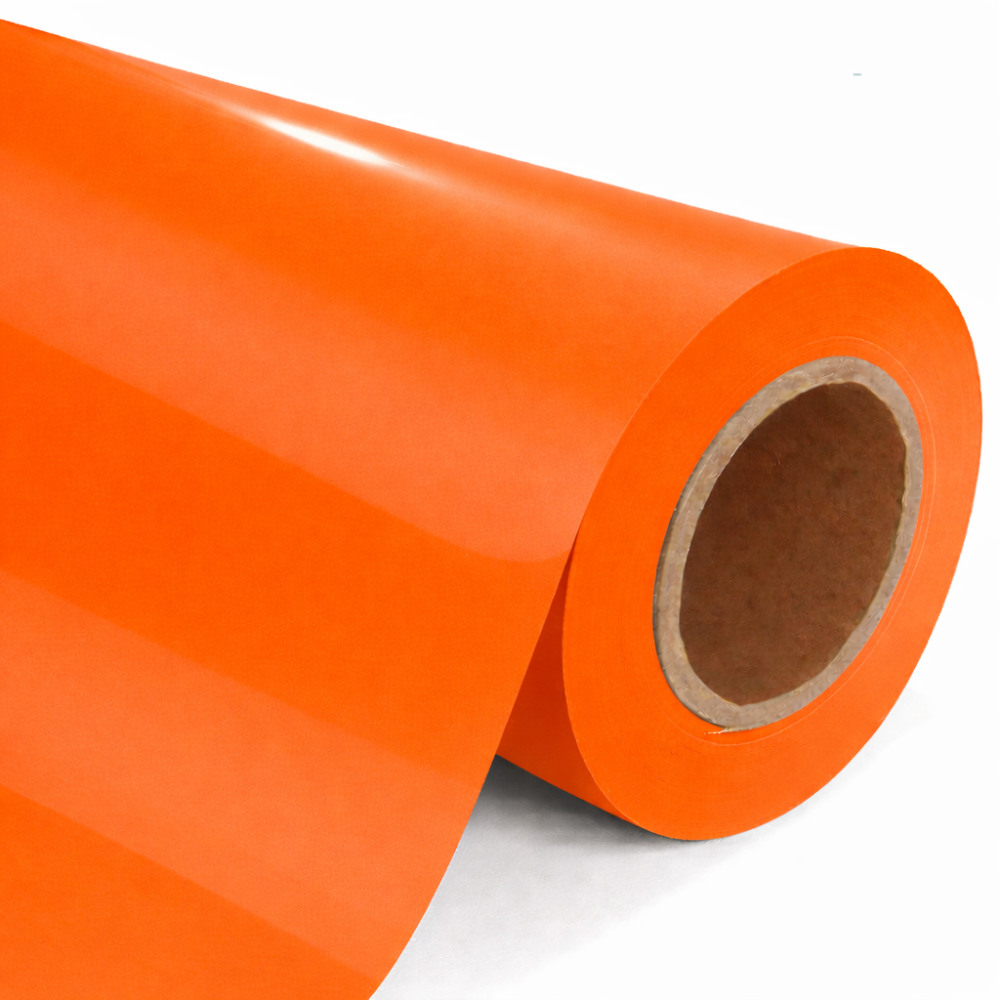 Vinil Textil Naranja Básico