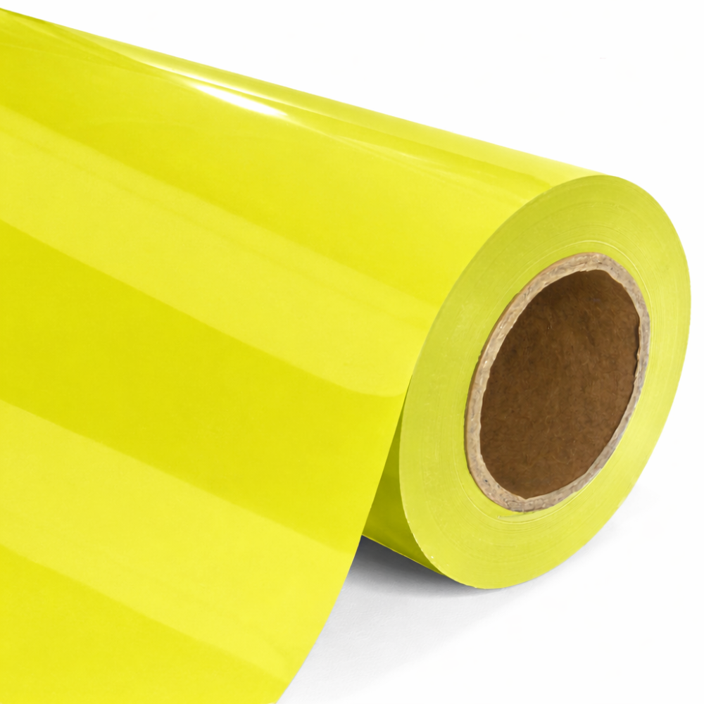 Vinil Textil Amarillo Limón Básico