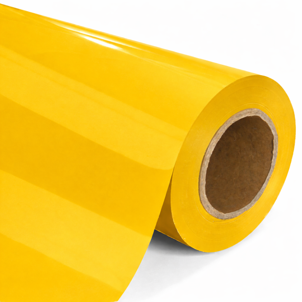 Vinil Textil Amarillo Cromo Básico