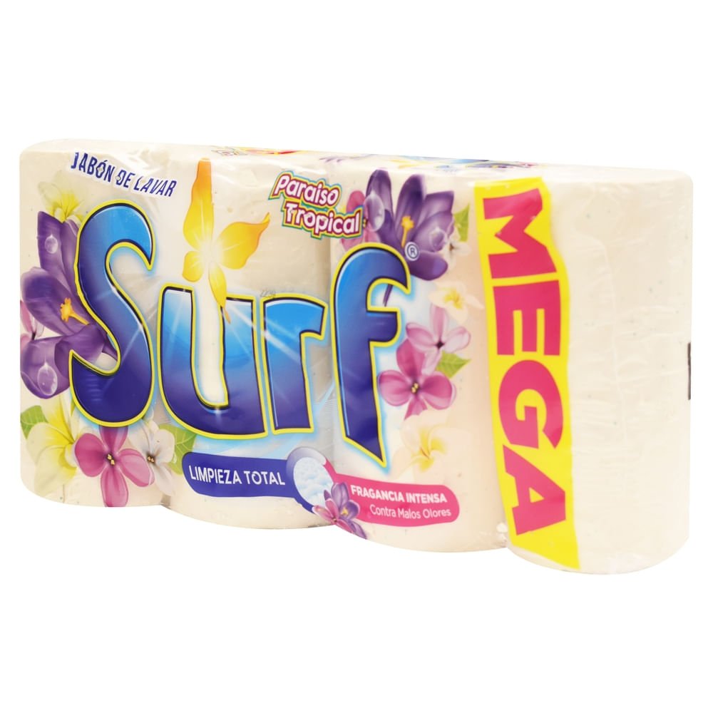 jabon surf paquete de cuatro