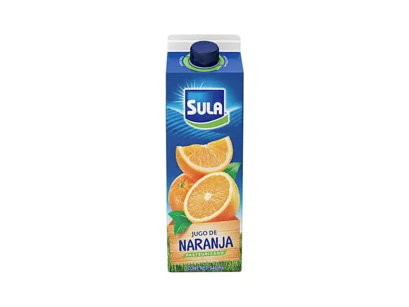 JUGO DE NARANJA SULA DE 946