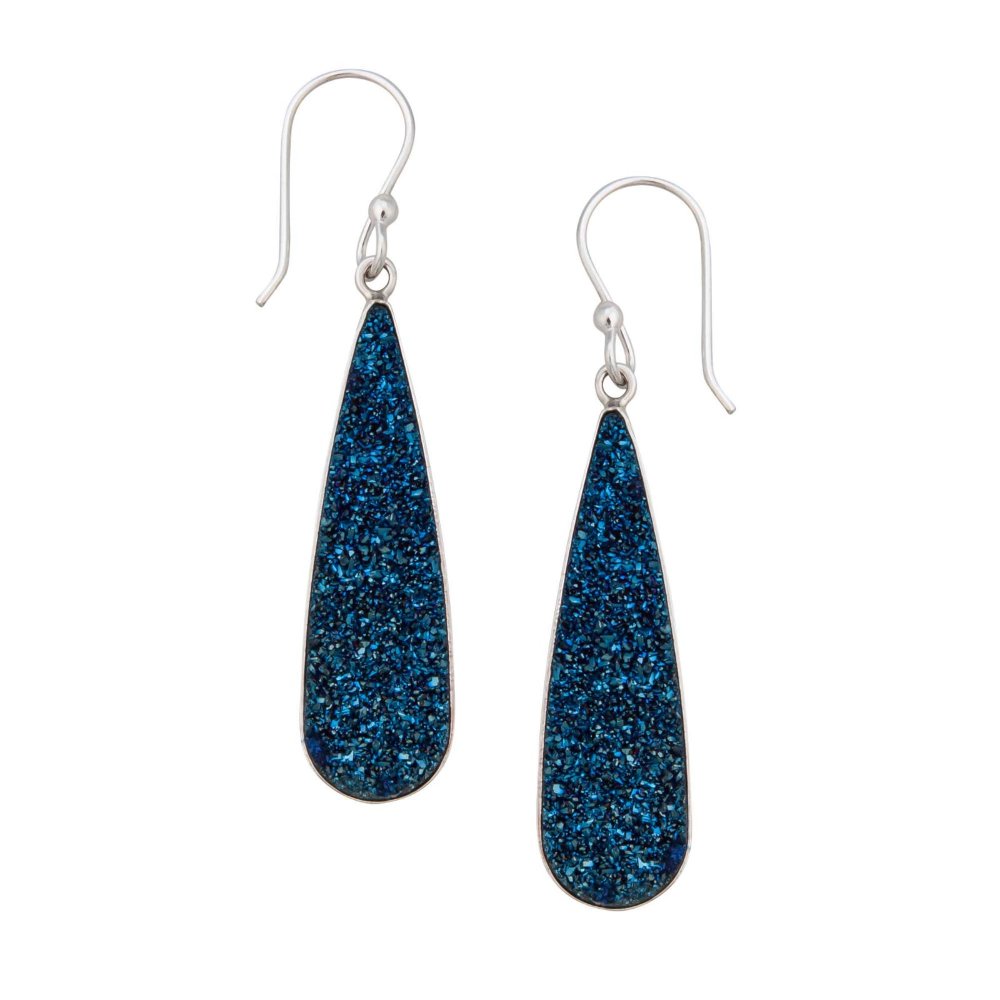 arete de piedrita azul