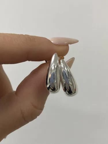 arete plateado acero ino0xidable