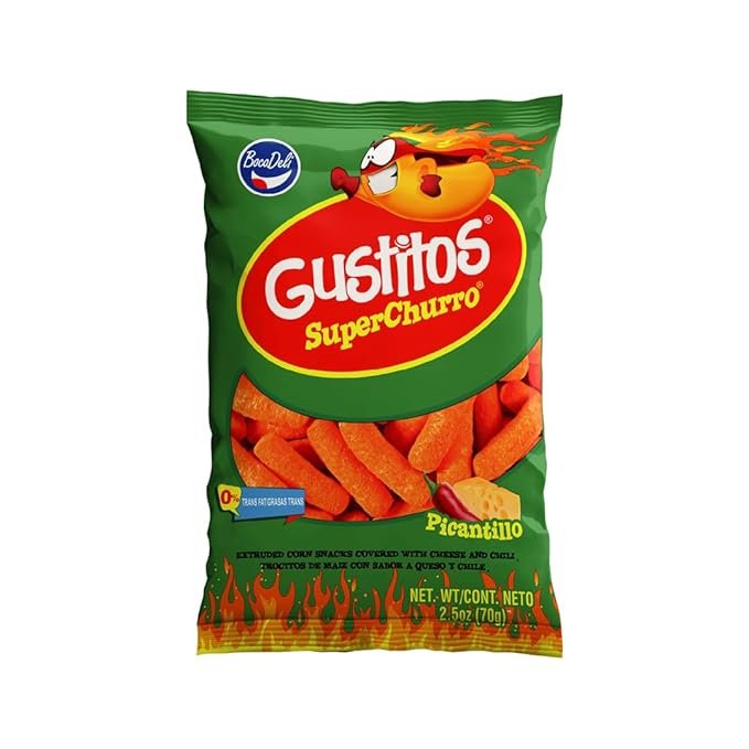 gustitos super churro picantillo