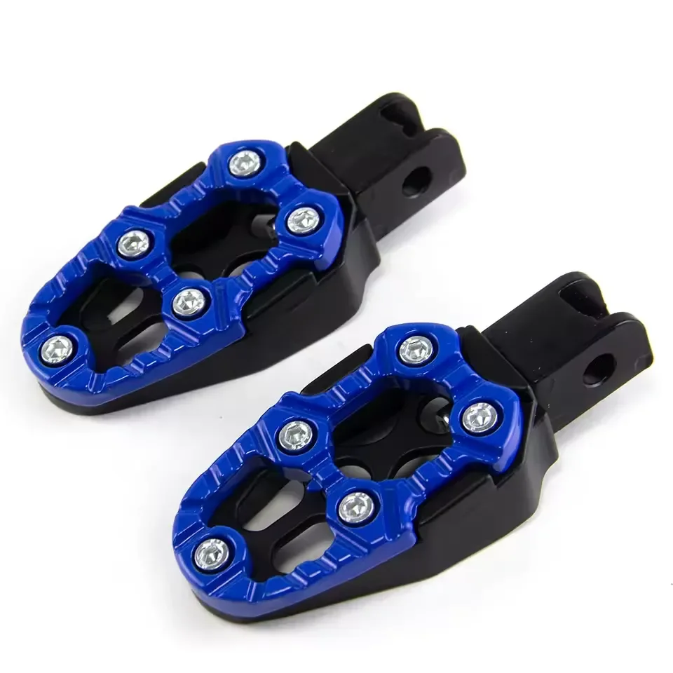 ESTRIBOS UNIVERSALES DE LUJO PEDAL MXP04 AZUL BUONI MAXXPRO