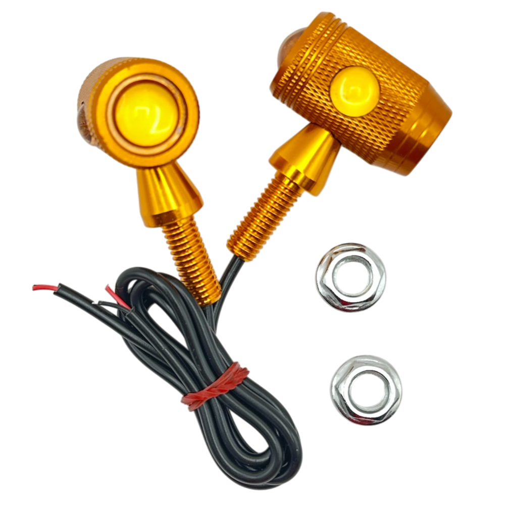 VIAS LED MINI METAL MXP03 DOBLE DORADA BUONI MAXXPRO