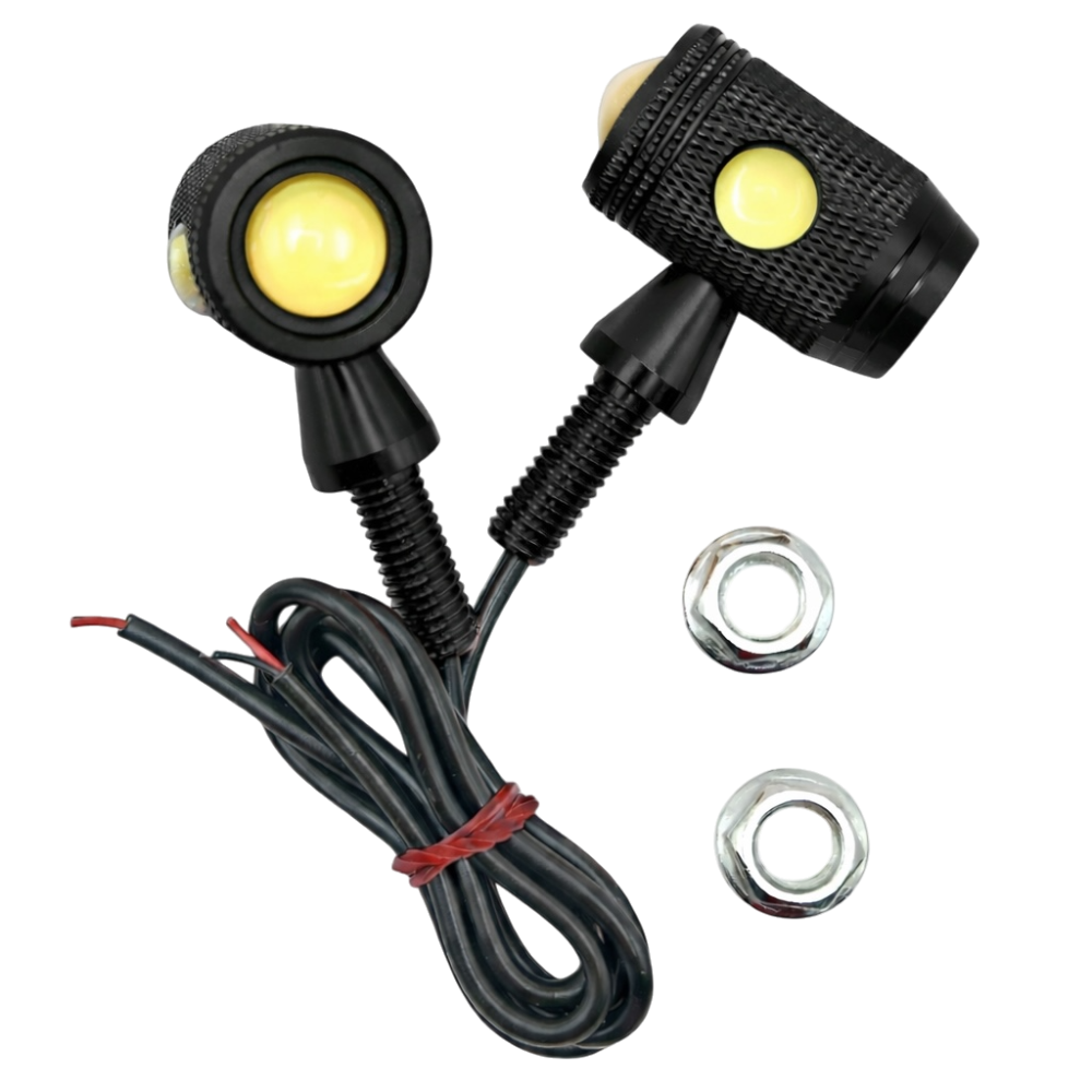 VIAS LED MINI METAL MXP03 DOBLE NEGRA BUONI MAXXPRO