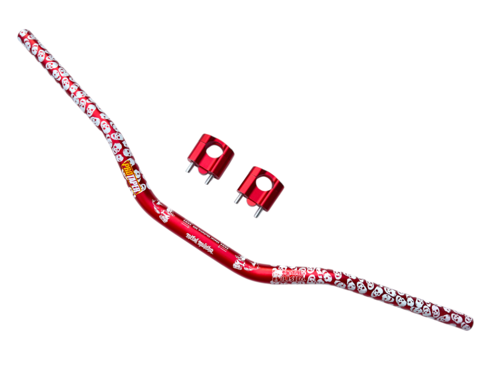 TIMON FUNDIDO + ANCLAS SKULL PROTAPER ROJO BUONI MAXXPRO