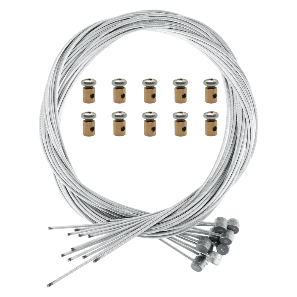 CABLE DE CLUTCH SIN FORRO + PRISIONERO (DELGADO 1MM) BUONI MAXXPRO