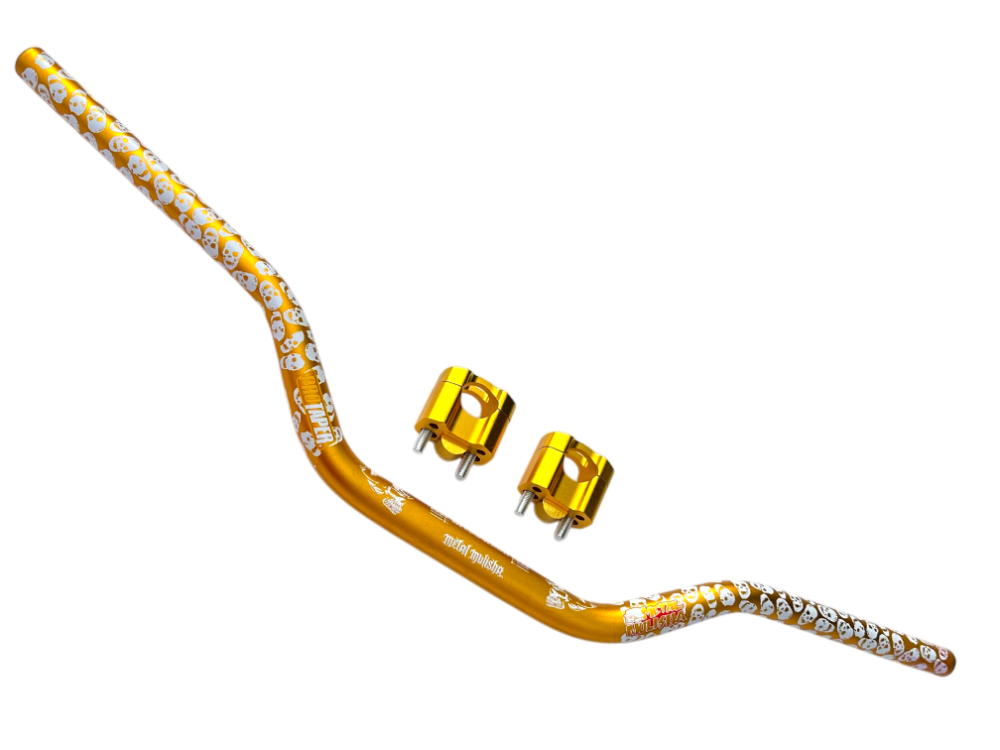 TIMON FUNDIDO + ANCLAS SKULL PROTAPER DORADO BUONI MAXXPRO