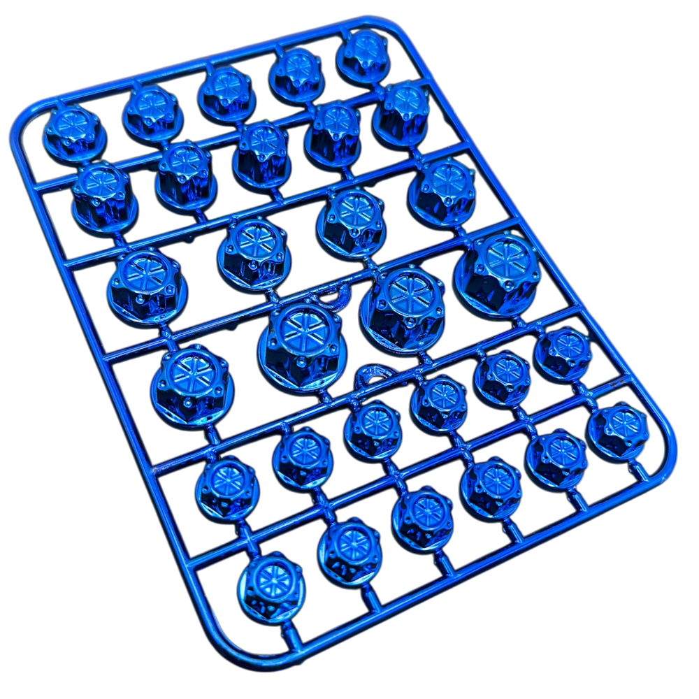 TAPON DECORATIVOS PARA TORNILLOS AZULES BUONI MAXXPRO