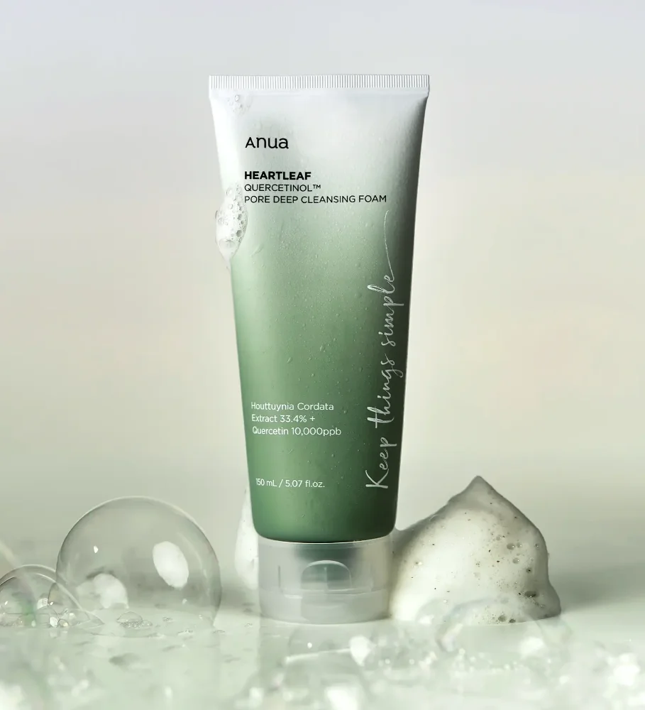 ANUA - Heartleaf Quercetinol Pore Deep Cleansing Foam - 150ml