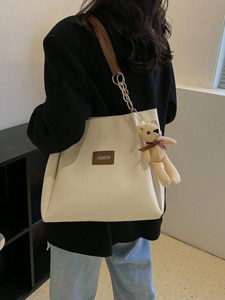 Bolso Tote Teddy Cream