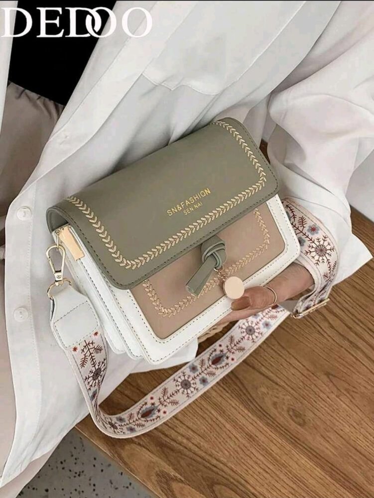 Bolso Bandolera Boho Chic Tricolor