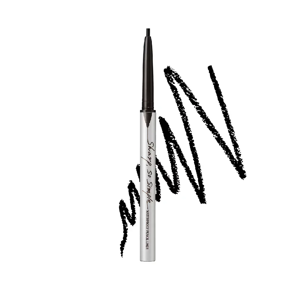 CLIO - Sharp So Simple Waterproof Pencil Liner - 0.14g Black