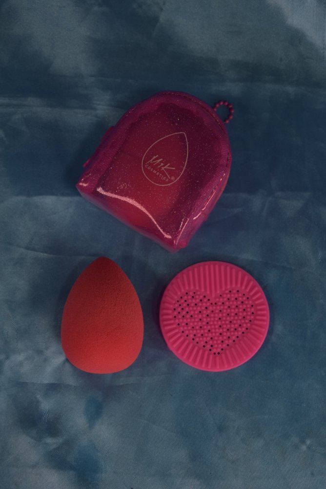Bolsito beauty Blender rosado MYK