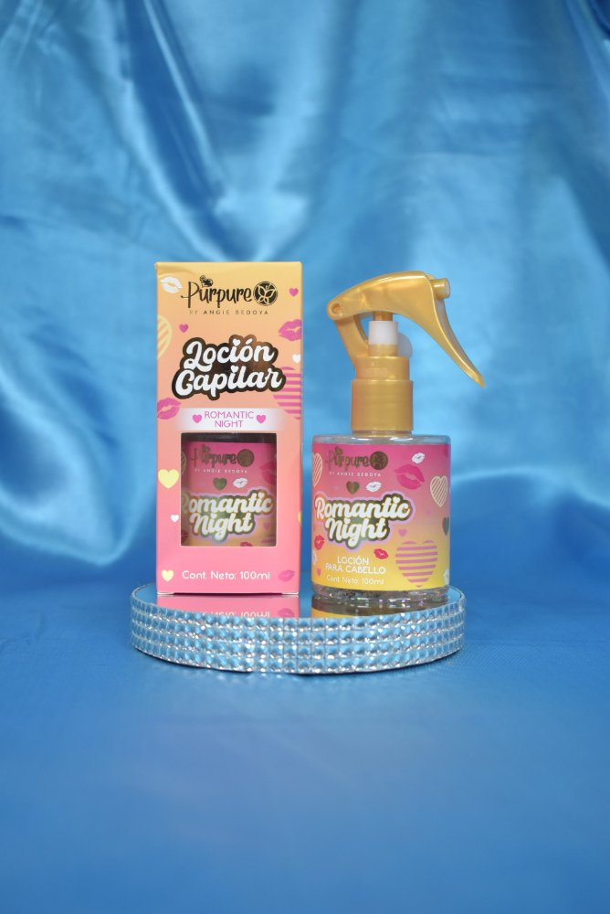 Locion capilar romantic night purpure