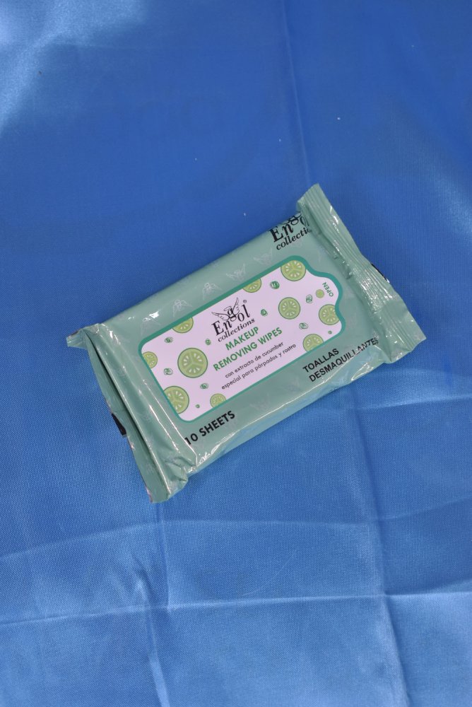 Pañitos Desmaquillantes x10 Verdes Engol