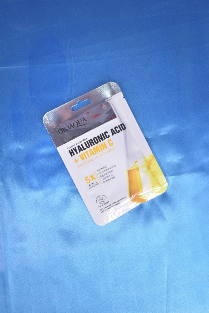 Mascarilla En Velo Acido Hialuronico + Vitamina C Bioaqua