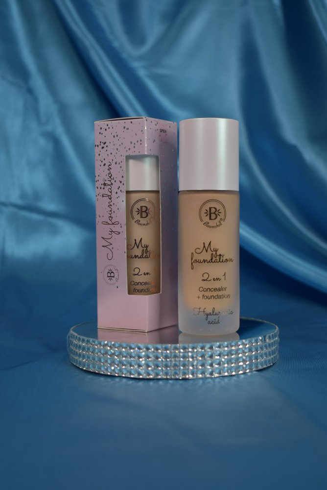 Base  My foundation 2 en 1 Blomshell