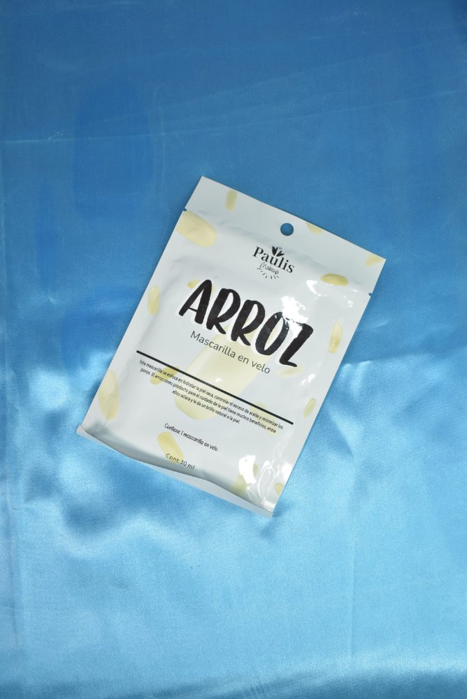 Mascarilla En Velo Paulis Glow Arroz