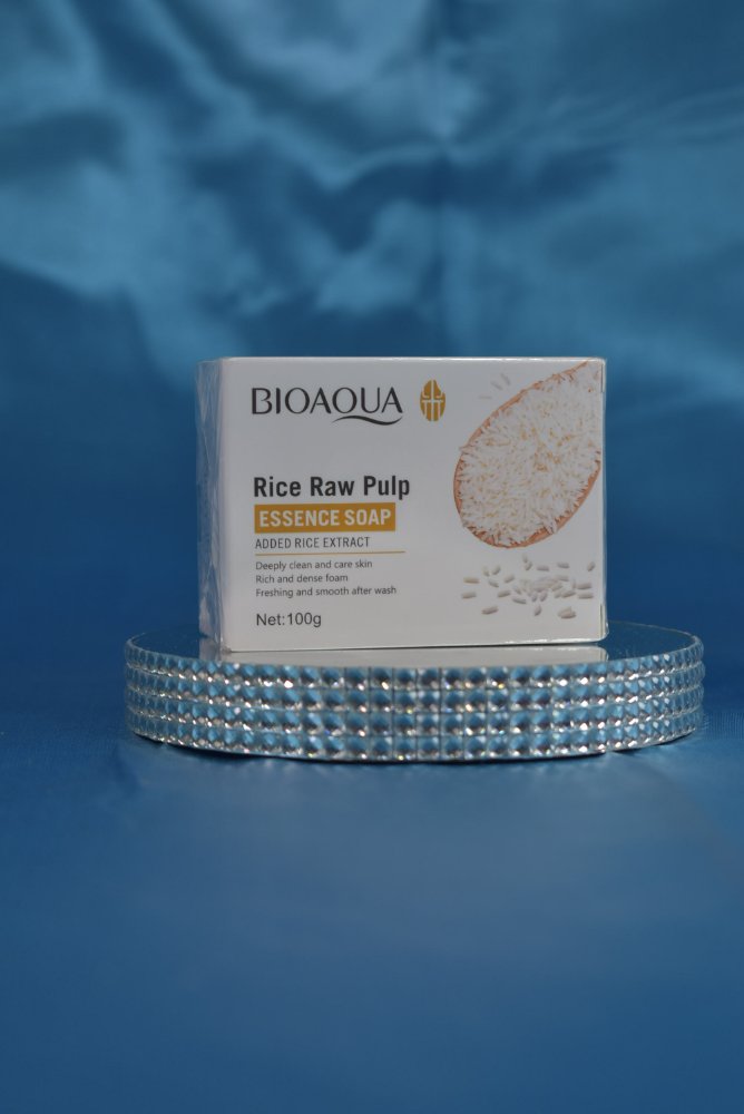Jabon Facial En Barra De Arroz Bioaqua