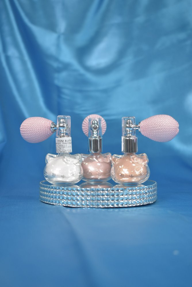 Polvo De Hadas Blanco Y Rosado Hello Kitty Rimoco
