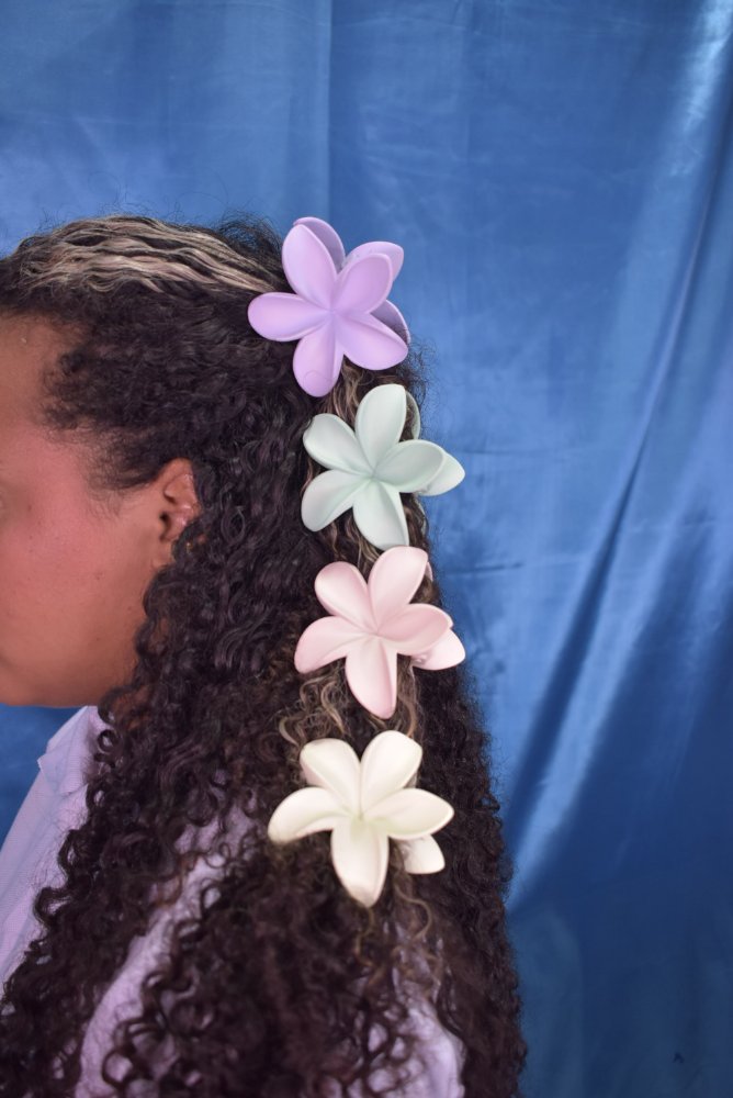 Gancho Flor Hawaiano Liso