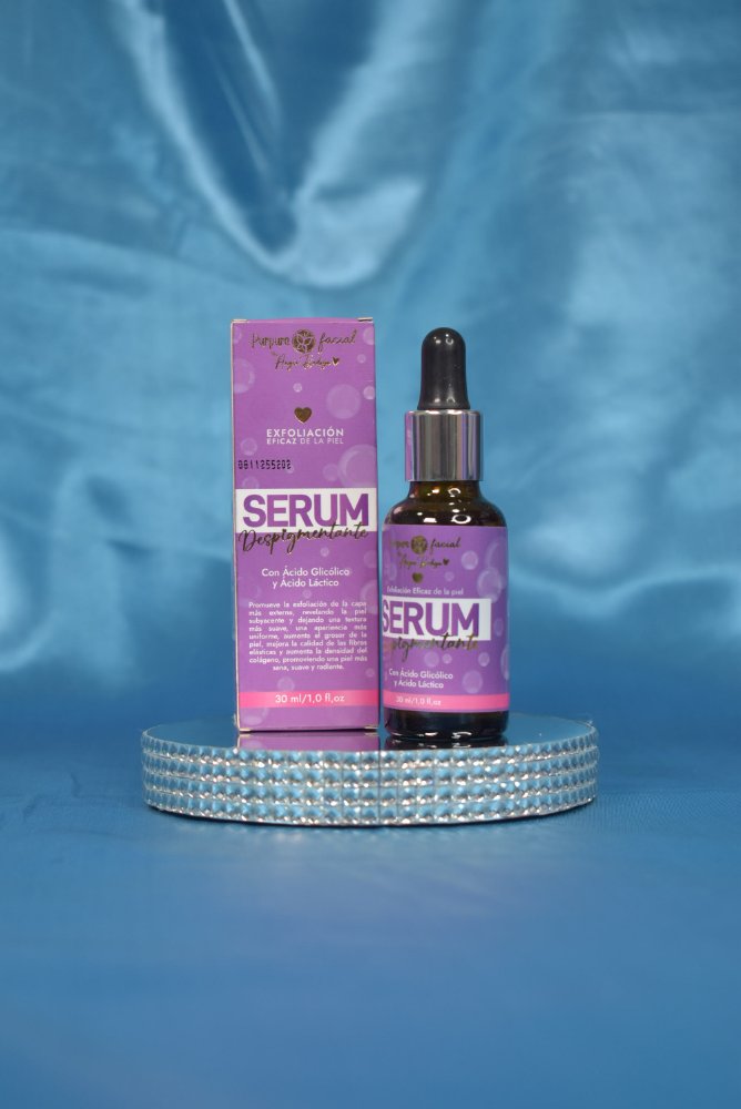 Serum despigmentante purpure