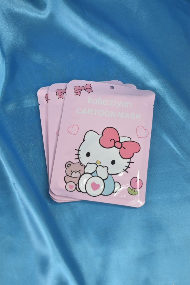 Kakaziyan Cartoon Mask Mascarilla Hello Kitty