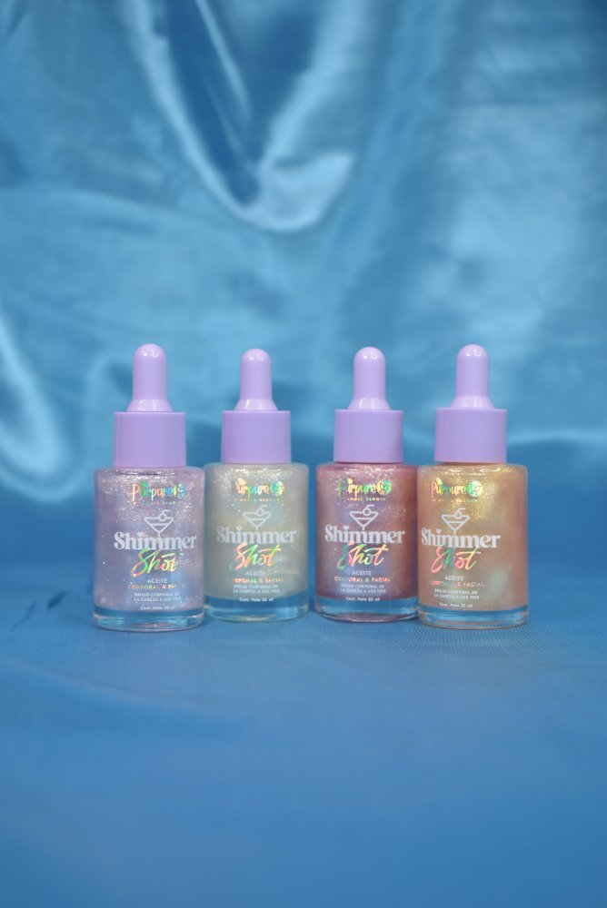 Shimmer shot aceite purpure