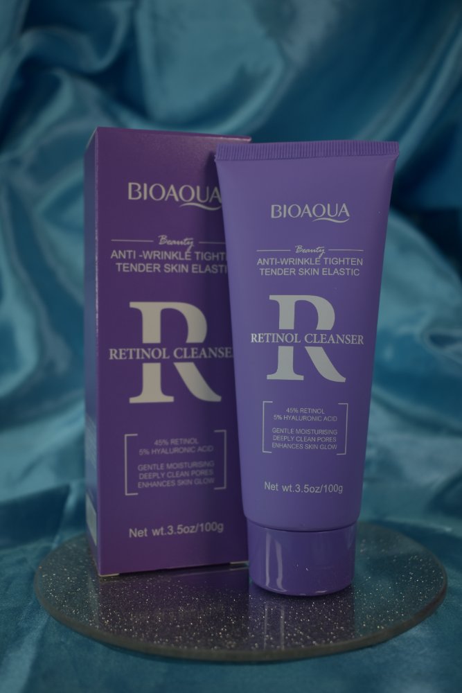 Jabon Facial De Retinol Cleanser Bioaqua