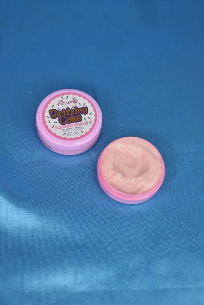 Mantequilla mini birthday cake purpure