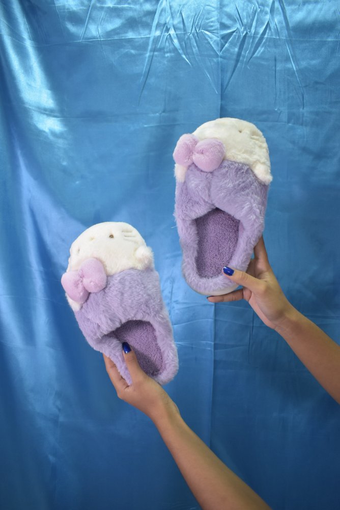 Pantuflas hello kity