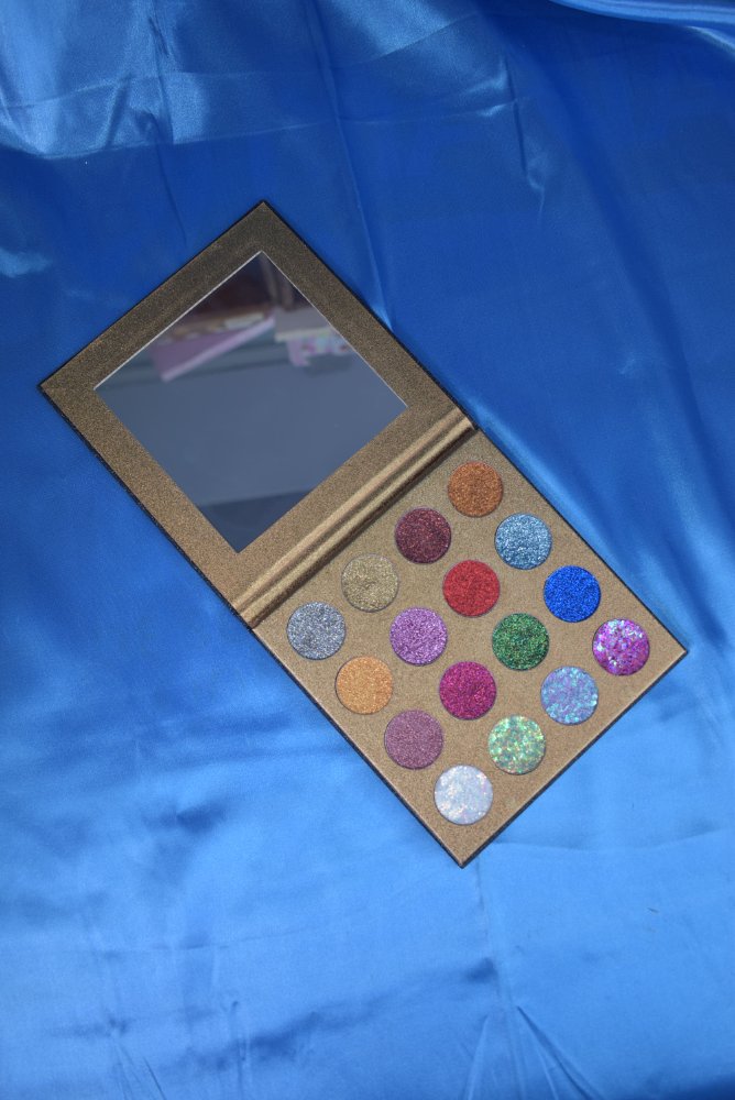 Sombra Starry Glitter x16 tonos