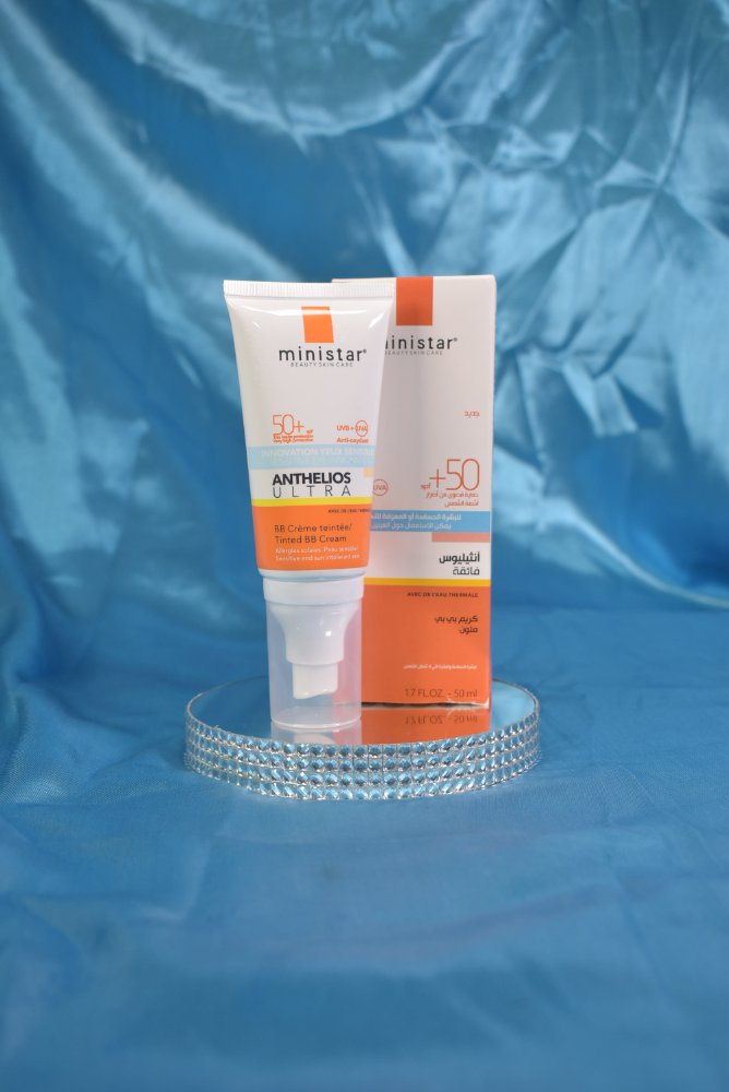 Proctector solar con color Ministar 50+ Beuty skin care