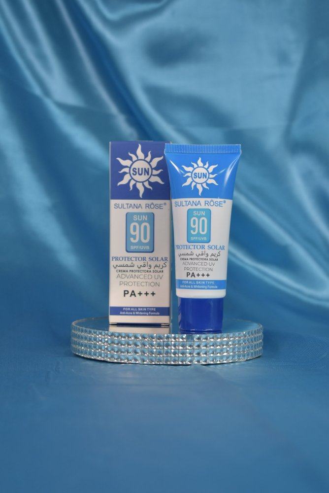Protector Solar Azul Sultana Rose